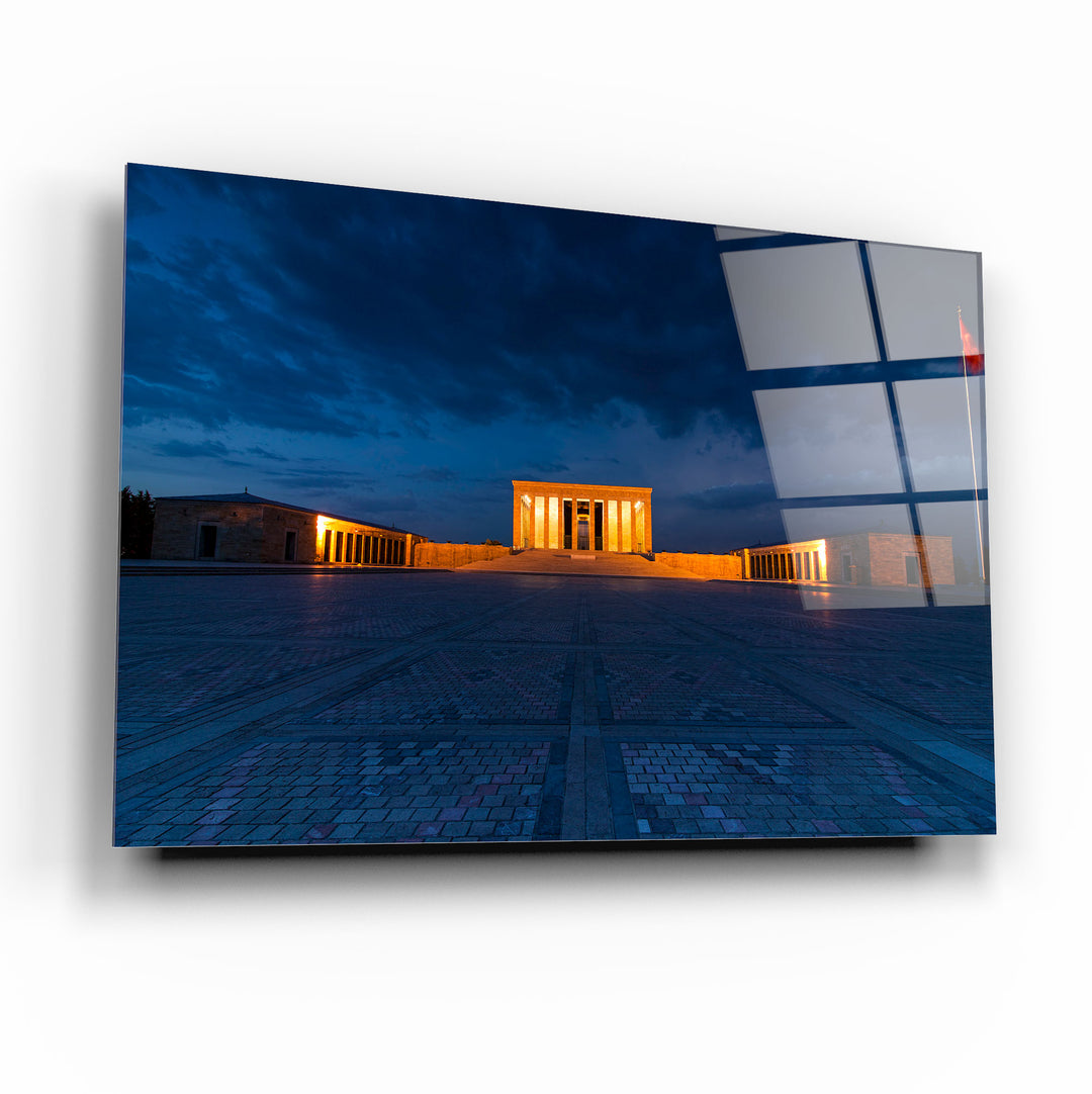Anıtkabir Manzarası Cam Tablo