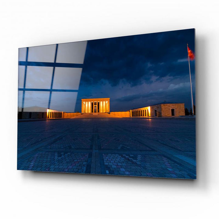 Anıtkabir Manzarası Cam Tablo