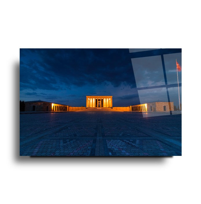 Anıtkabir Manzarası Cam Tablo