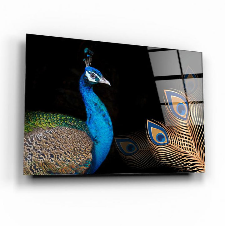 Tavuskuşu Cam Tablo