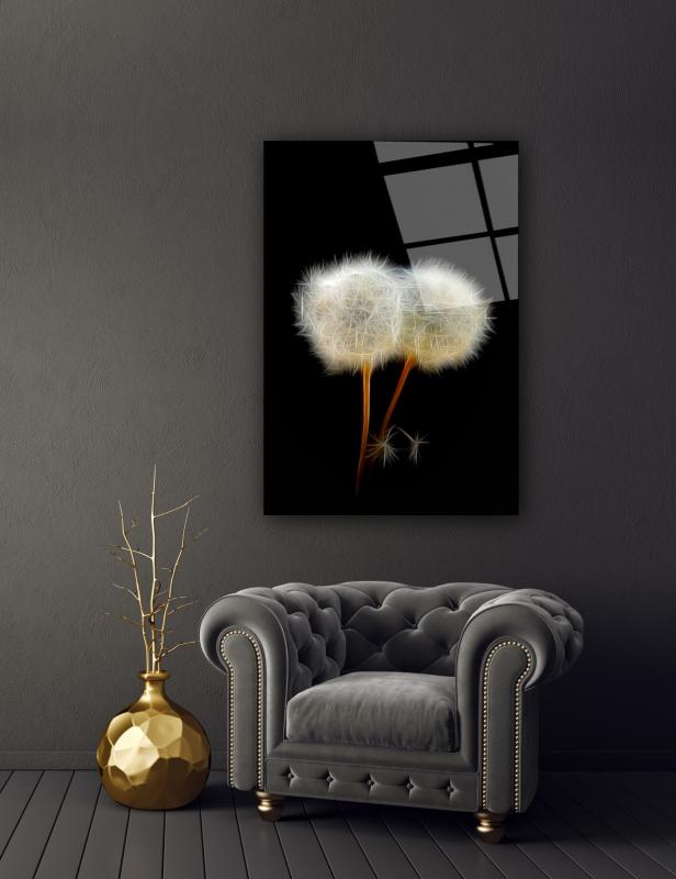 Karahindibalar  Cam Tablo