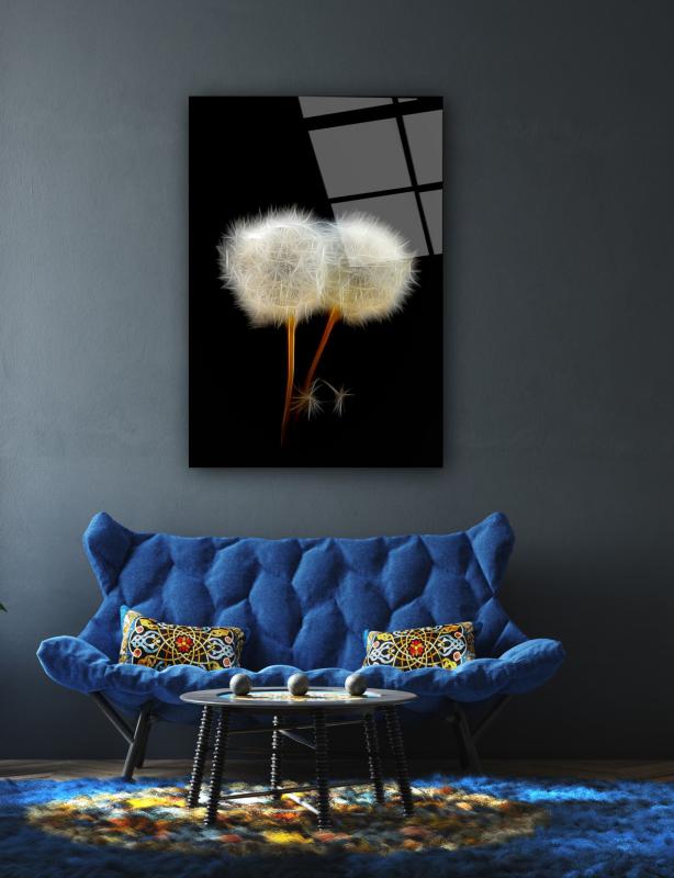 Karahindibalar  Cam Tablo