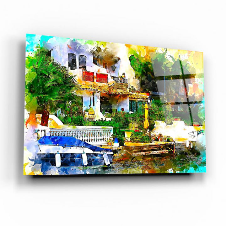 Yağlı Boya Cam Tablo