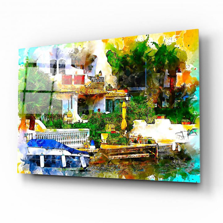 Yağlı Boya Cam Tablo