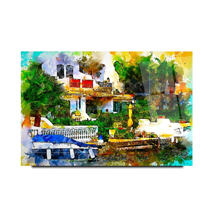 Yağlı Boya Cam Tablo