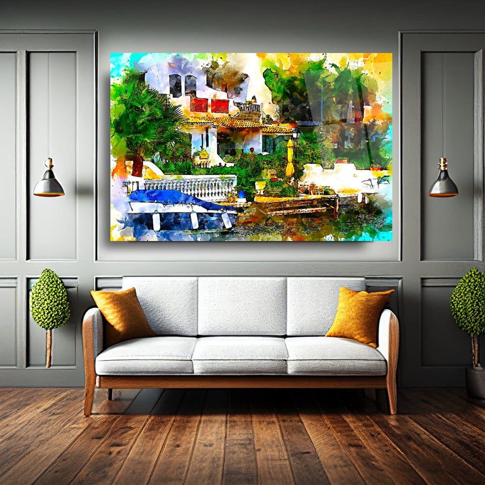 Yağlı Boya Cam Tablo