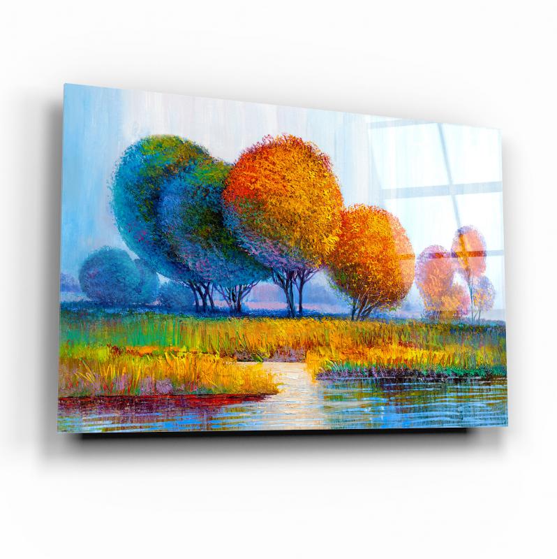 Yağlı Boya Cam Tablo