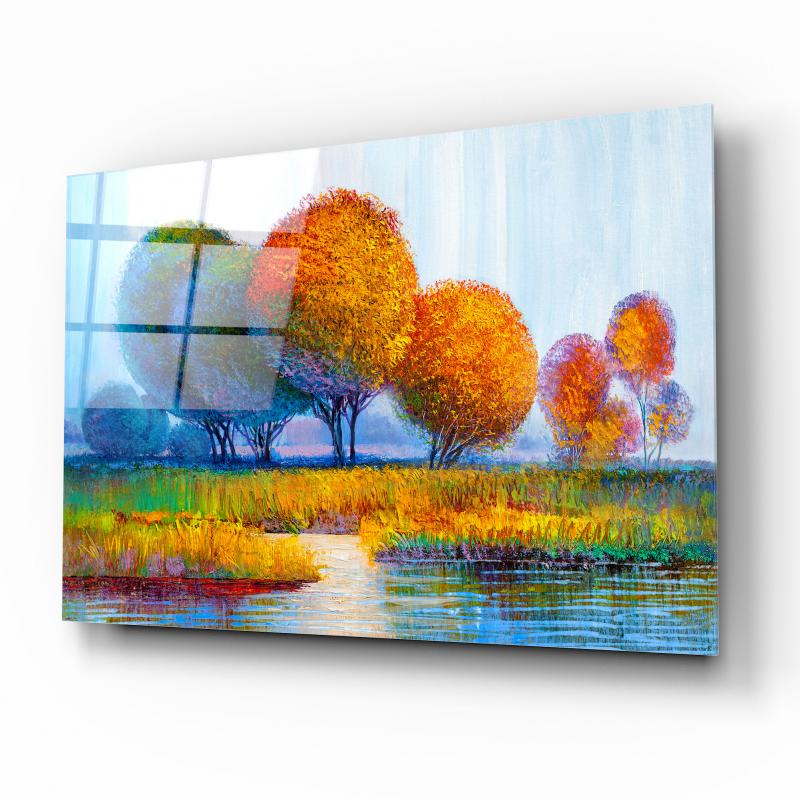 Yağlı Boya Cam Tablo