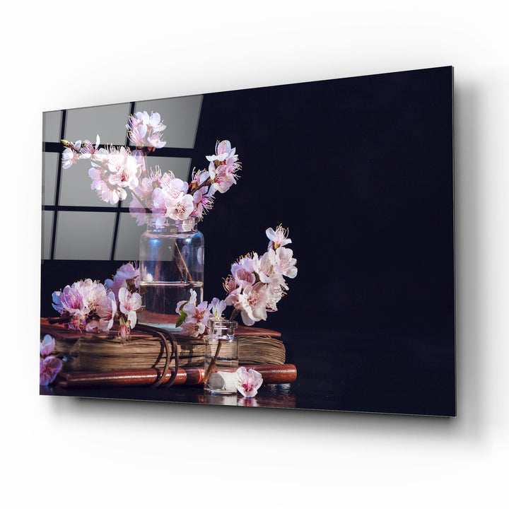 Çiçek Cam Tablo