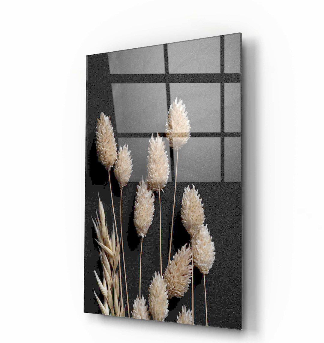 Başak Dalları Cam Tablo