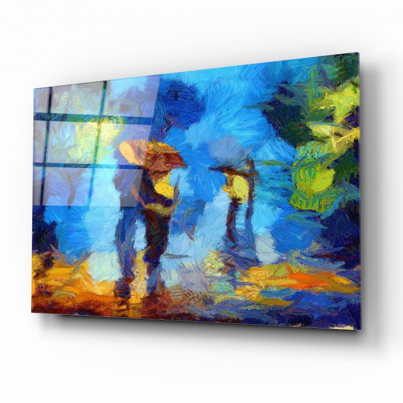 Yağlı Boya Cam Tablo