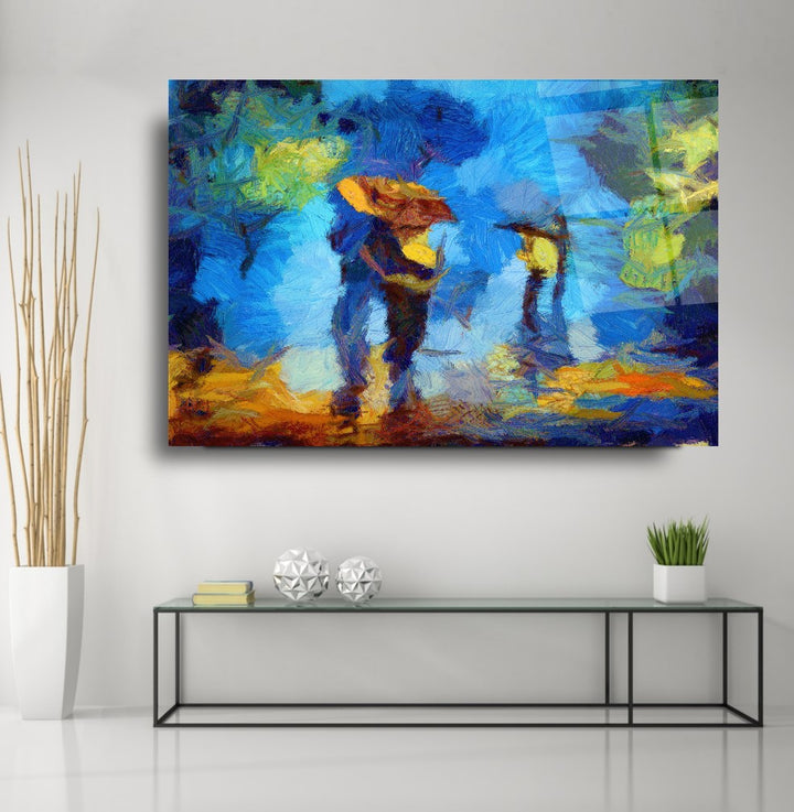 Yağlı Boya Cam Tablo