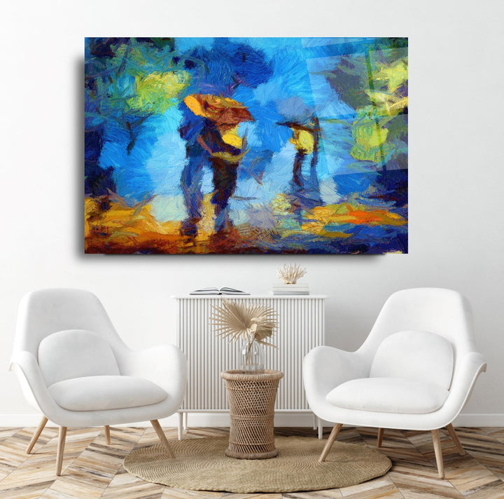 Yağlı Boya Cam Tablo