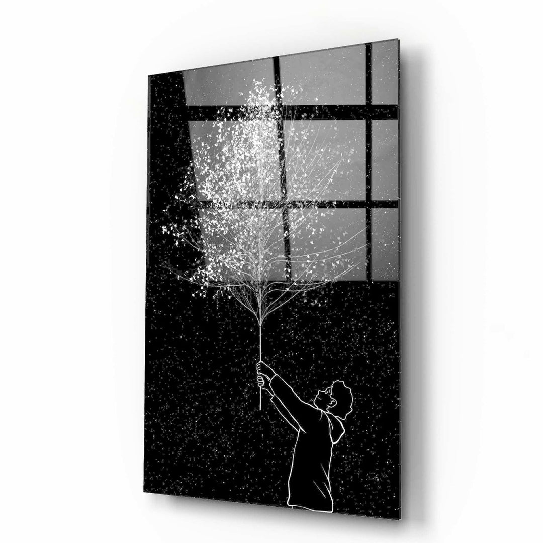 Ağaç Cam Tablo