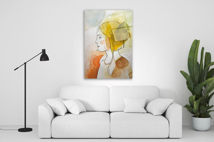 Kadın Cam Tablo