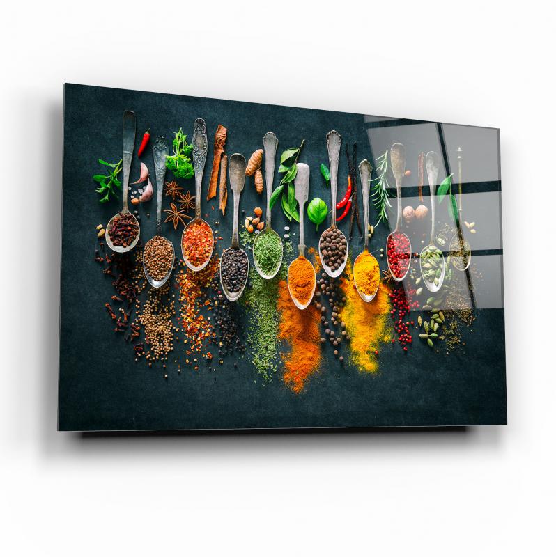 Baharatlar Cam Tablo