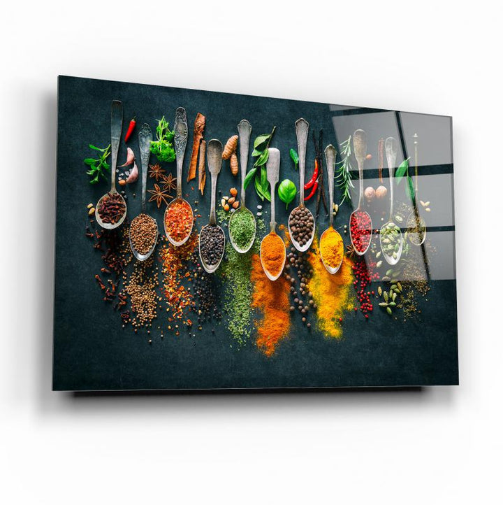 Baharatlar Cam Tablo