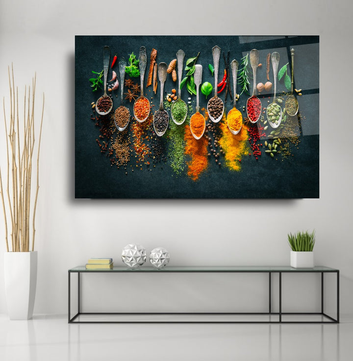 Baharatlar Cam Tablo