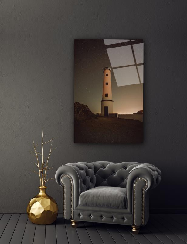 Deniz Feneri Cam Tablo