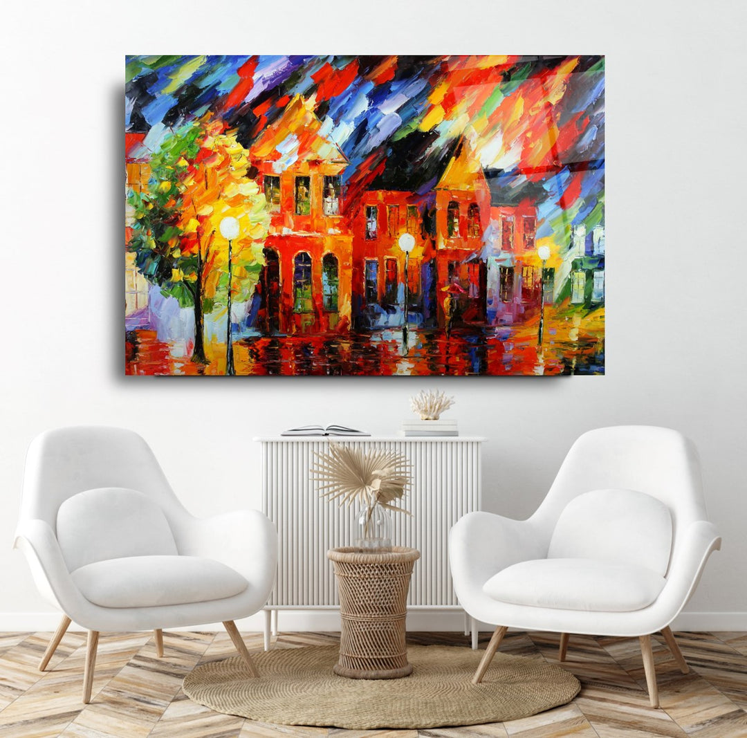 Yağlı Boya Cam Tablo