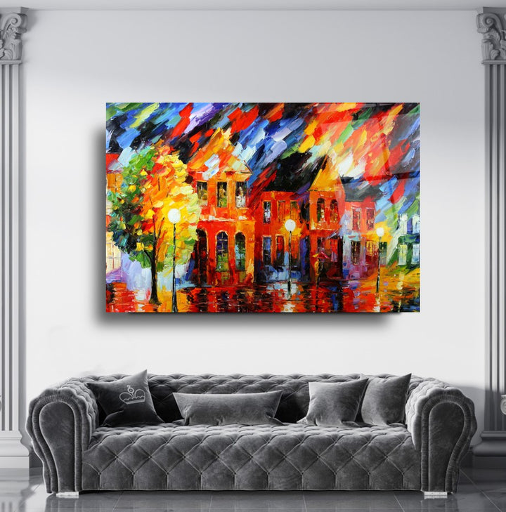 Yağlı Boya Cam Tablo