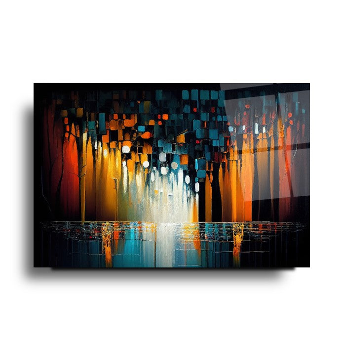 Yağlı Boya Cam Tablo