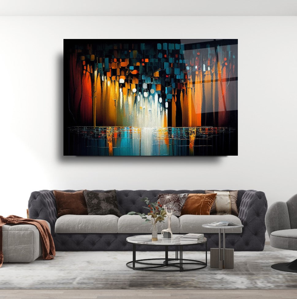 Yağlı Boya Cam Tablo