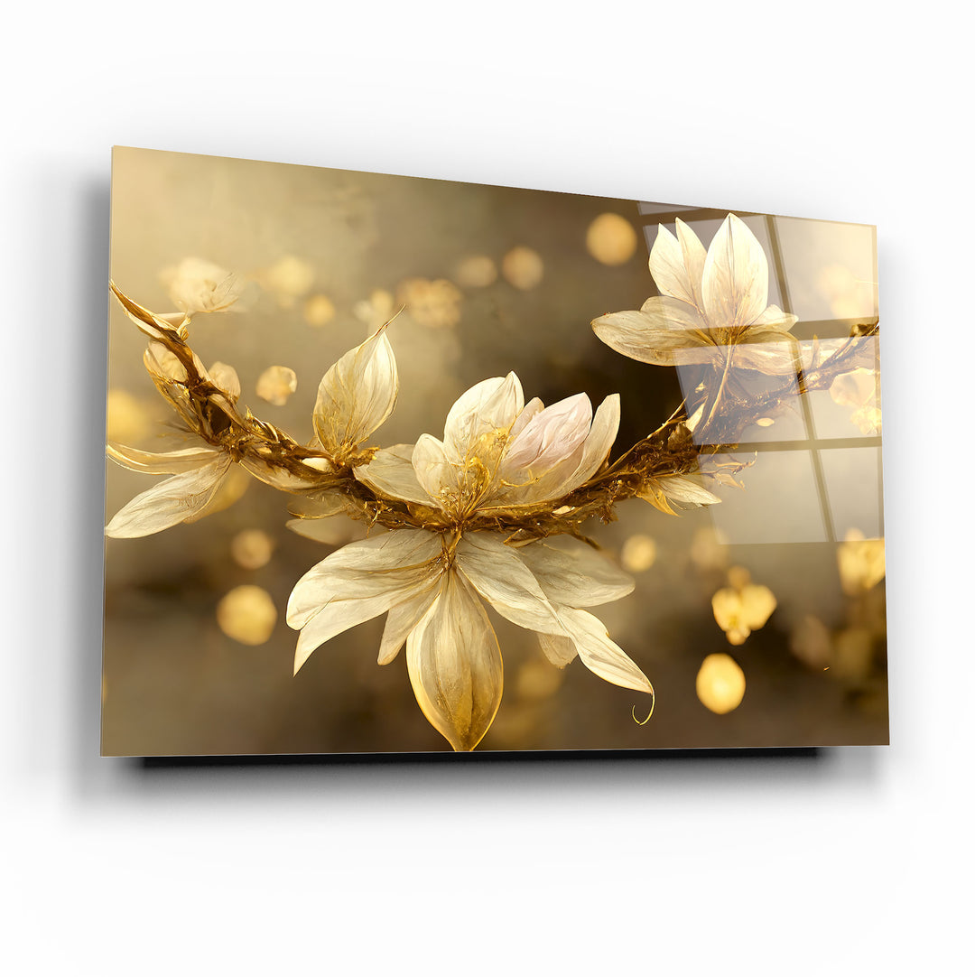 Çiçek Cam Tablo