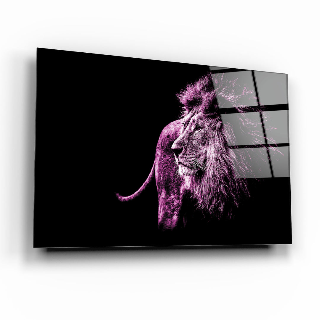 Aslan Cam Tablo