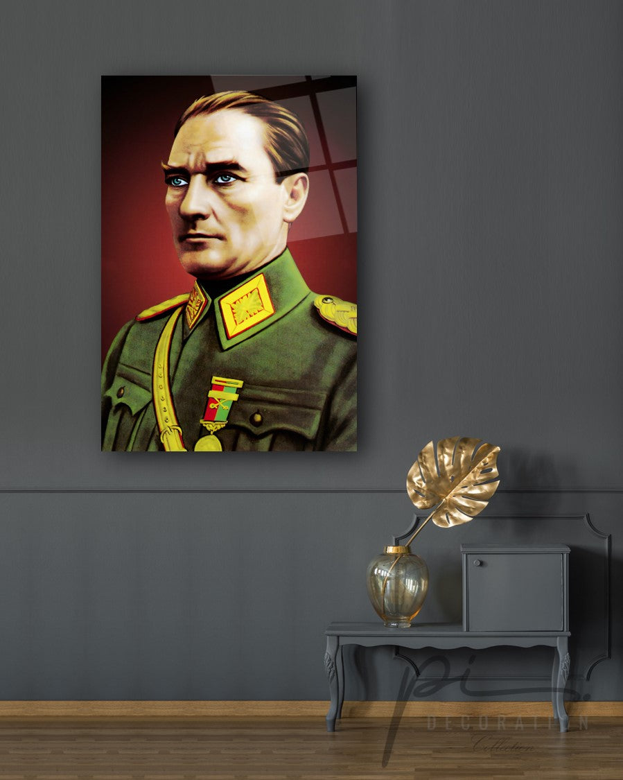 Atatürk Cam Tablo
