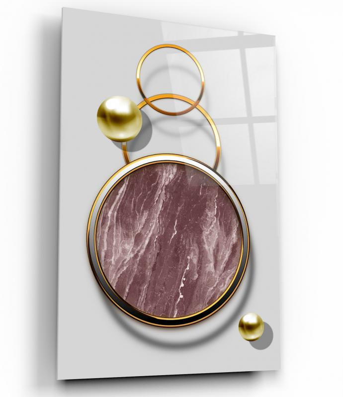 Geometrik Desen Cam Tablo