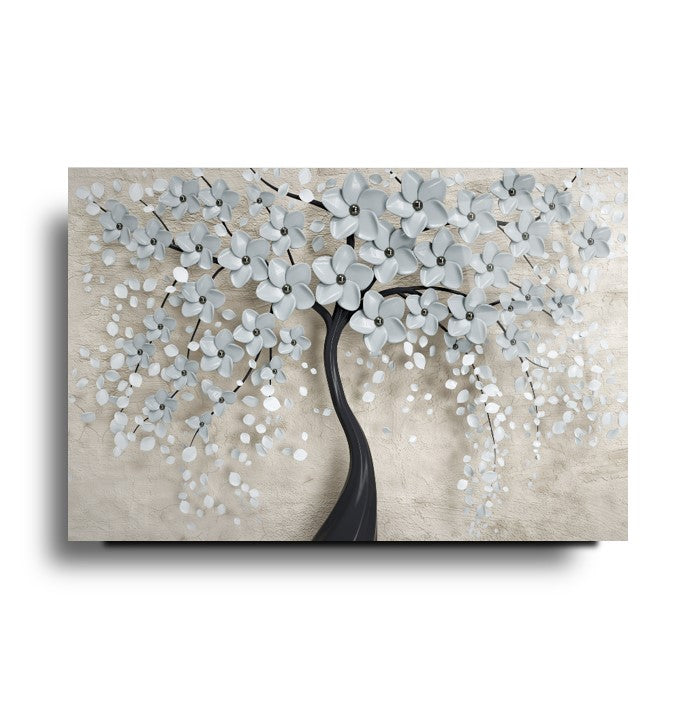 Çiçekler Cam Tablo