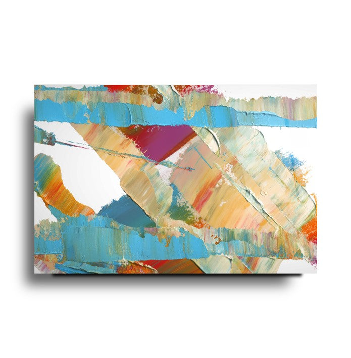 Soyut Desenler Cam Tablo