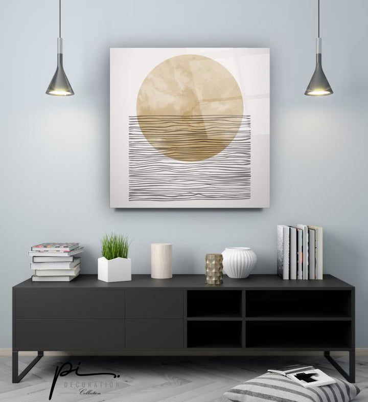 Tropik Tema Cam Tablo