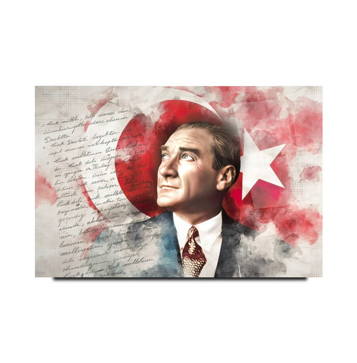 Atatürk Cam Tablo