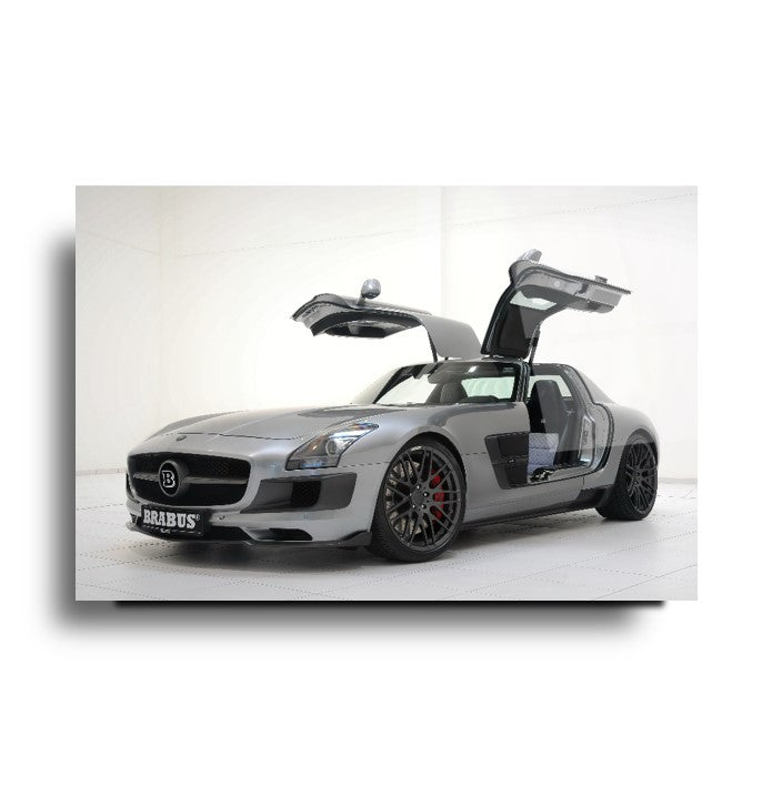 Spor Araba Cam Tablo