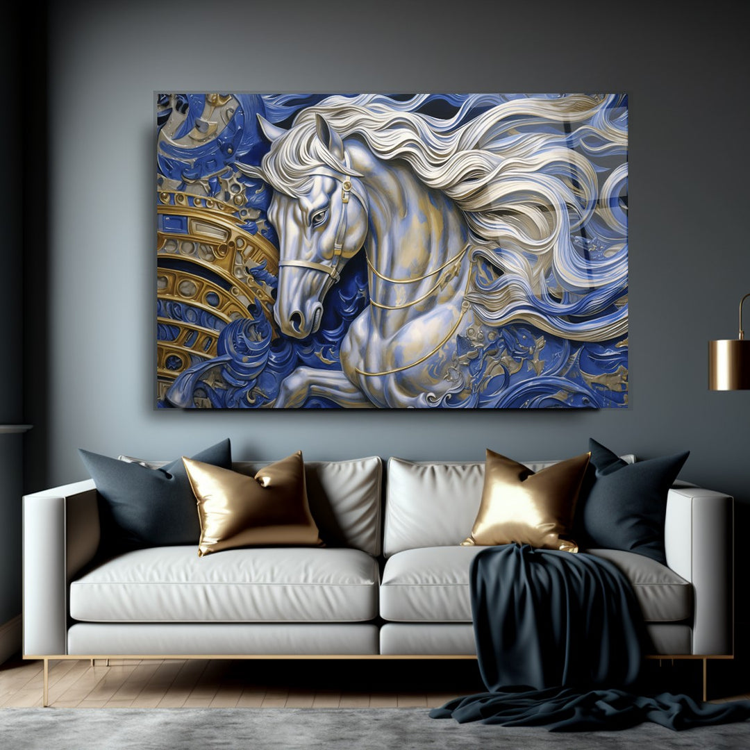 Beyaz At Cam Tablo Cam Tablo