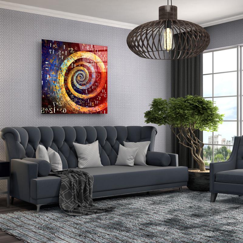 Matematik Sayılar Cam Tablo