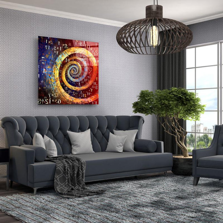 Matematik Sayılar Cam Tablo