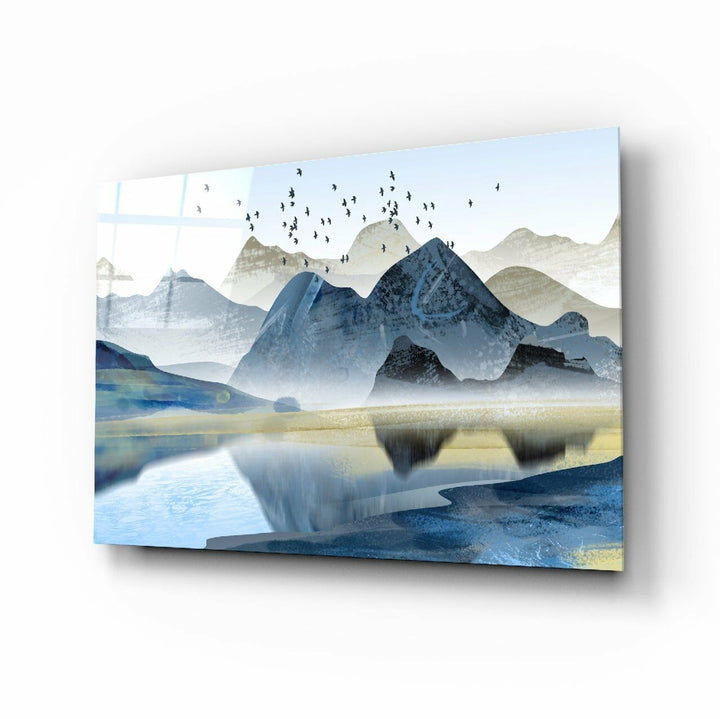 Dağlar Cam Tablo