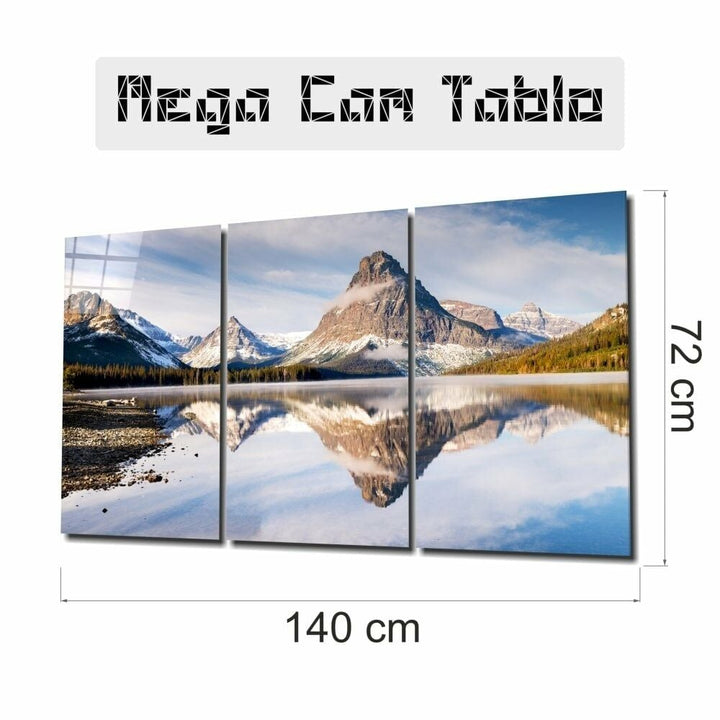 Dağlar Mega Cam Tablo