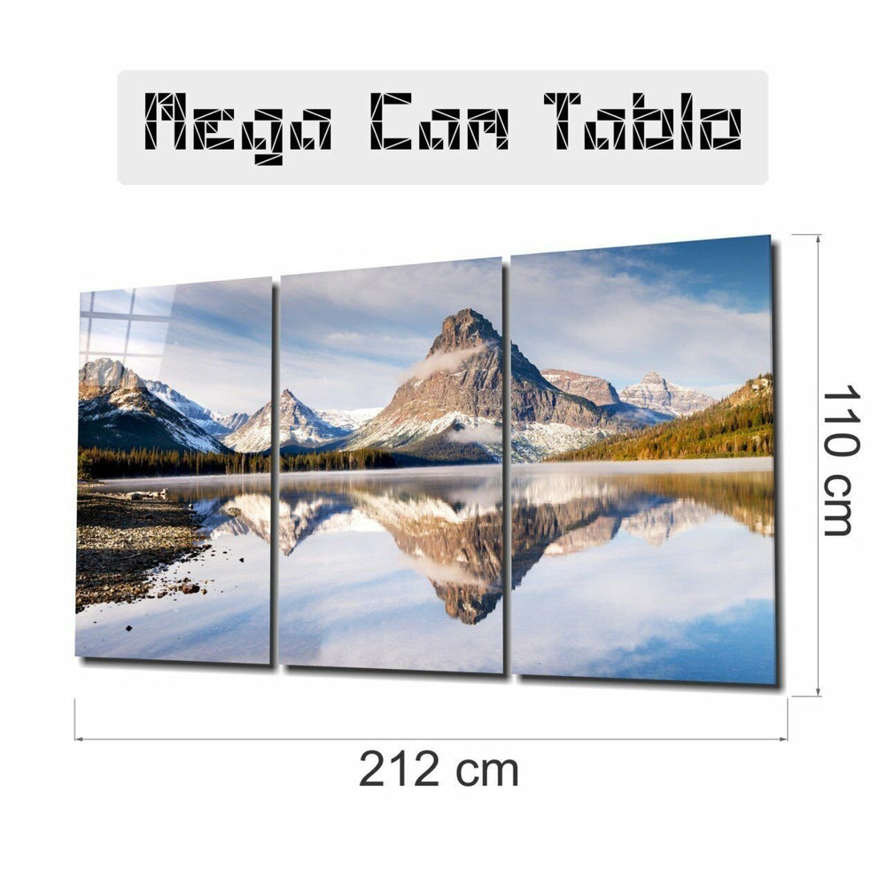 Dağlar Mega Cam Tablo