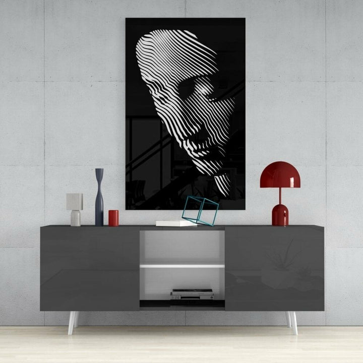 Dalgınlık Cam Tablo