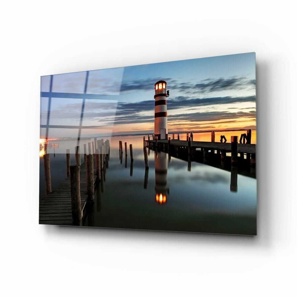 Deniz Feneri Cam Tablo