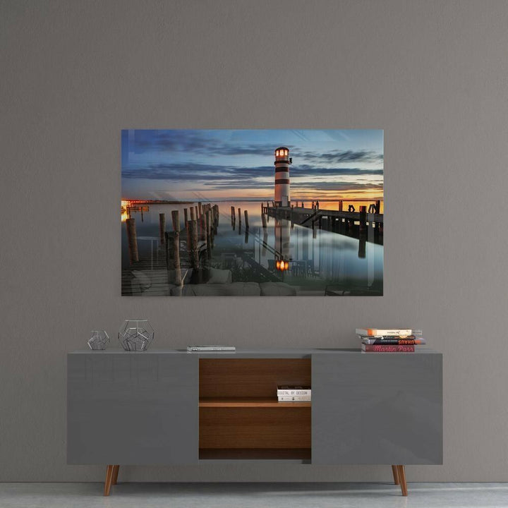 Deniz Feneri Cam Tablo