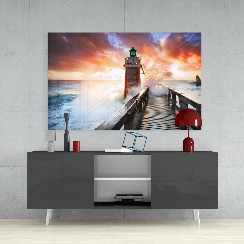 Deniz Feneri Cam Tablo