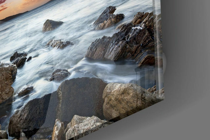 Deniz Manzara Cam Tablo No:2035