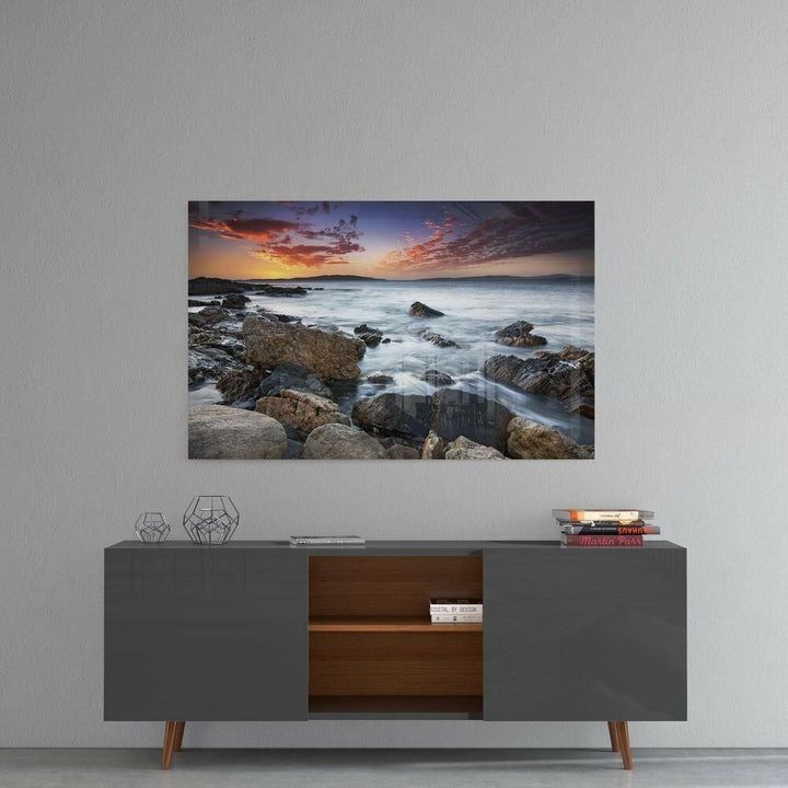 Deniz Manzara Cam Tablo No:2035