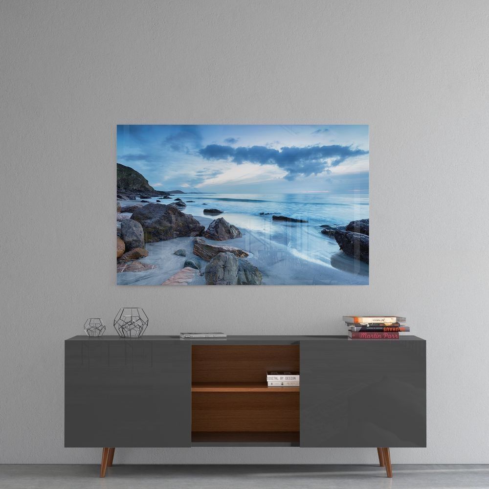 Deniz Manzara Cam Tablo No:2037