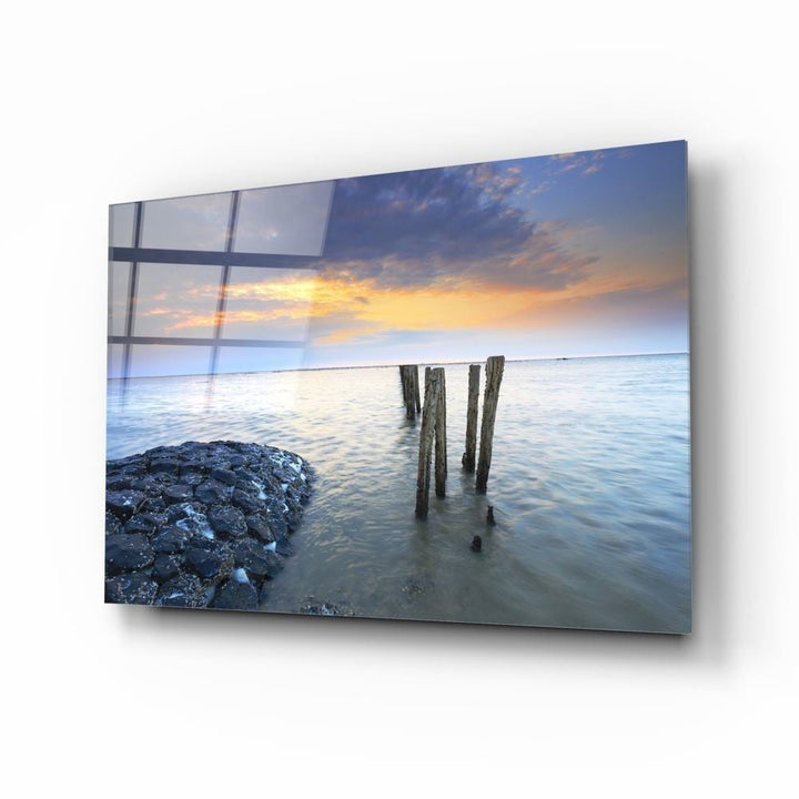 Deniz Manzara Cam Tablo No:2053